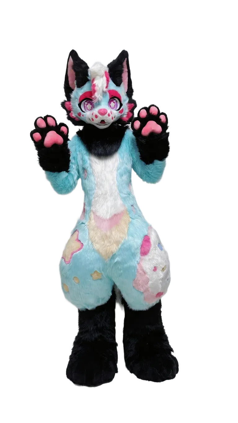 Lumiseed toony fursuit cat