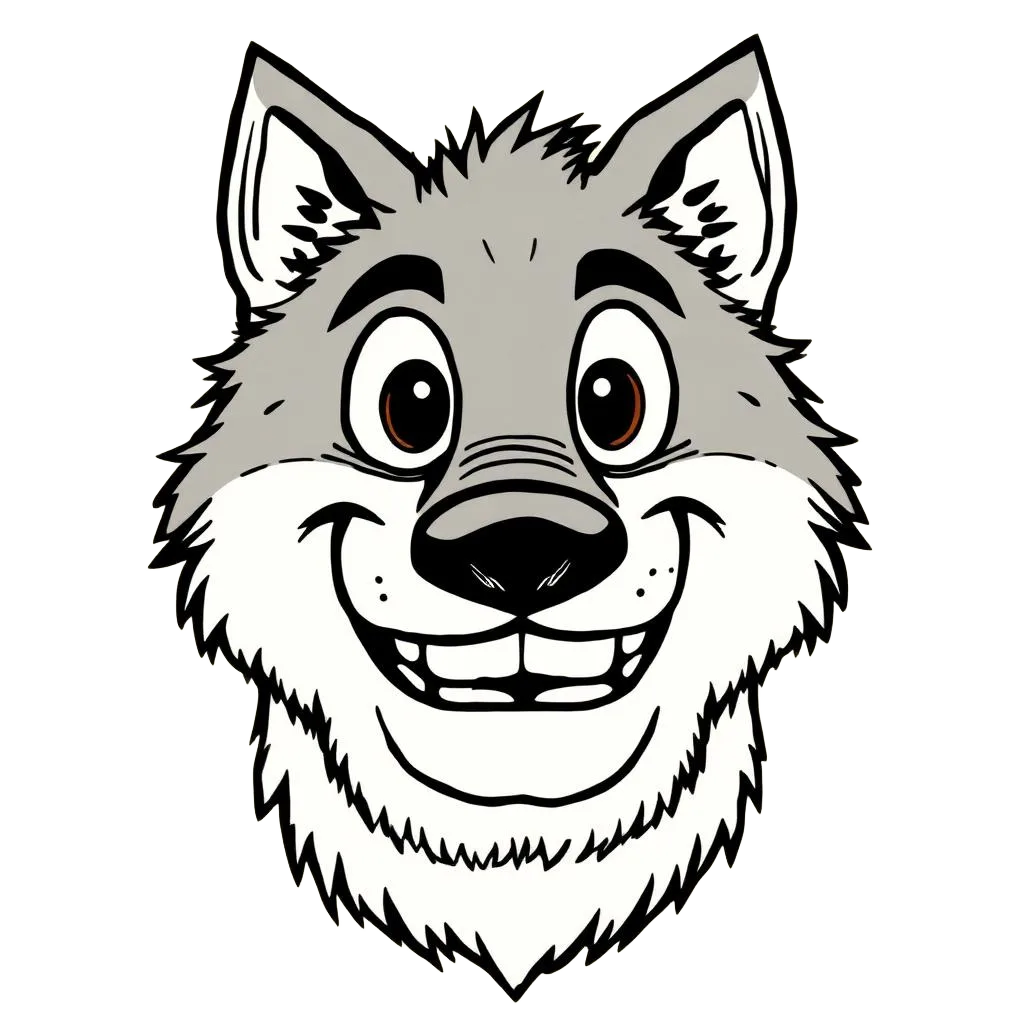 Toony style fursuit head